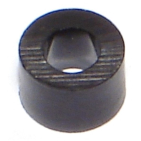 Midwest Fastener Round Spacer, Nylon, 5 mm Overall Lg, 4.3 mm Inside Dia 72881